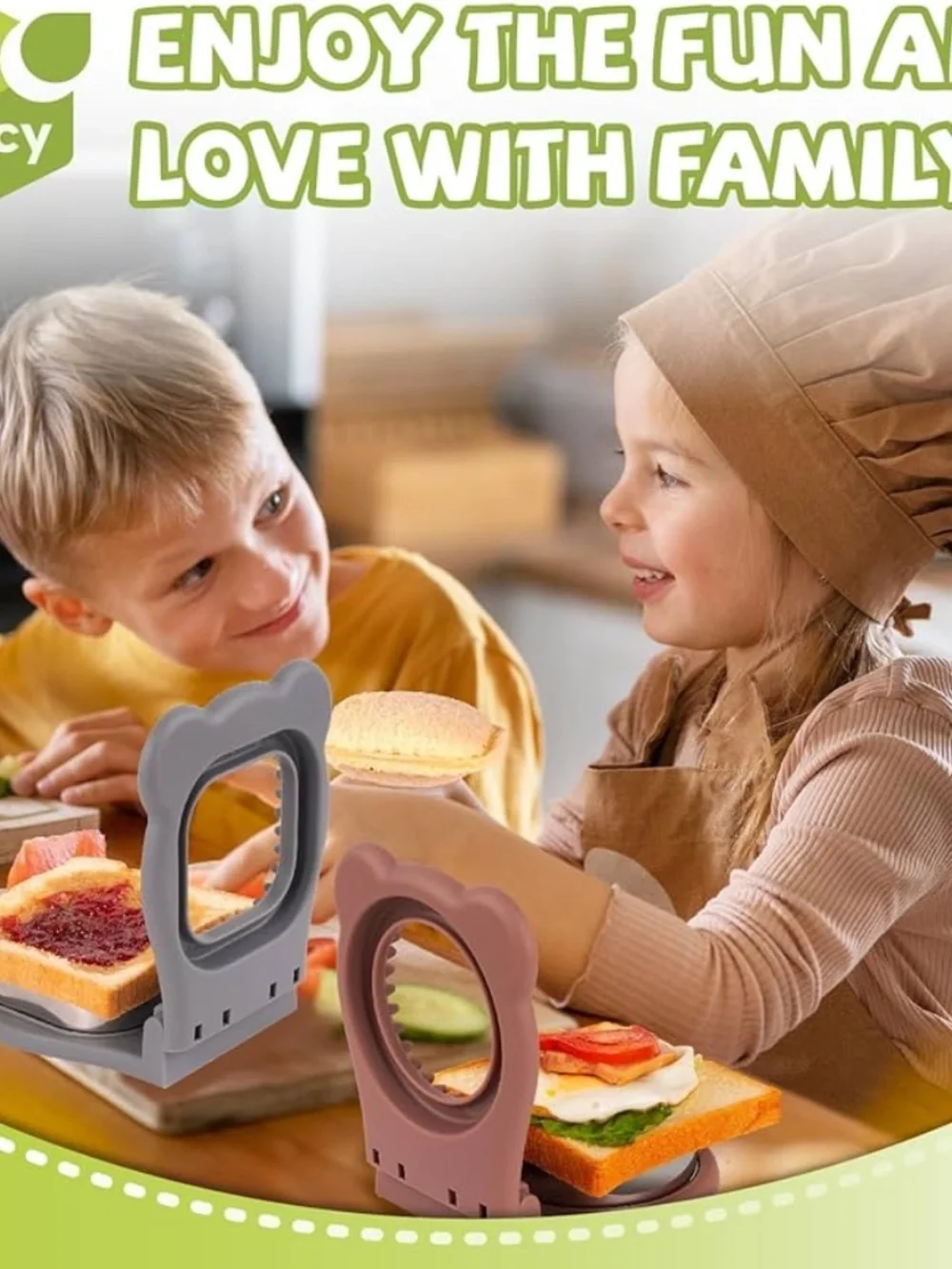 NOT FOR SALE Uncrustables Sandwich Maker Cutter Sealer Grey Square NIB PB&J